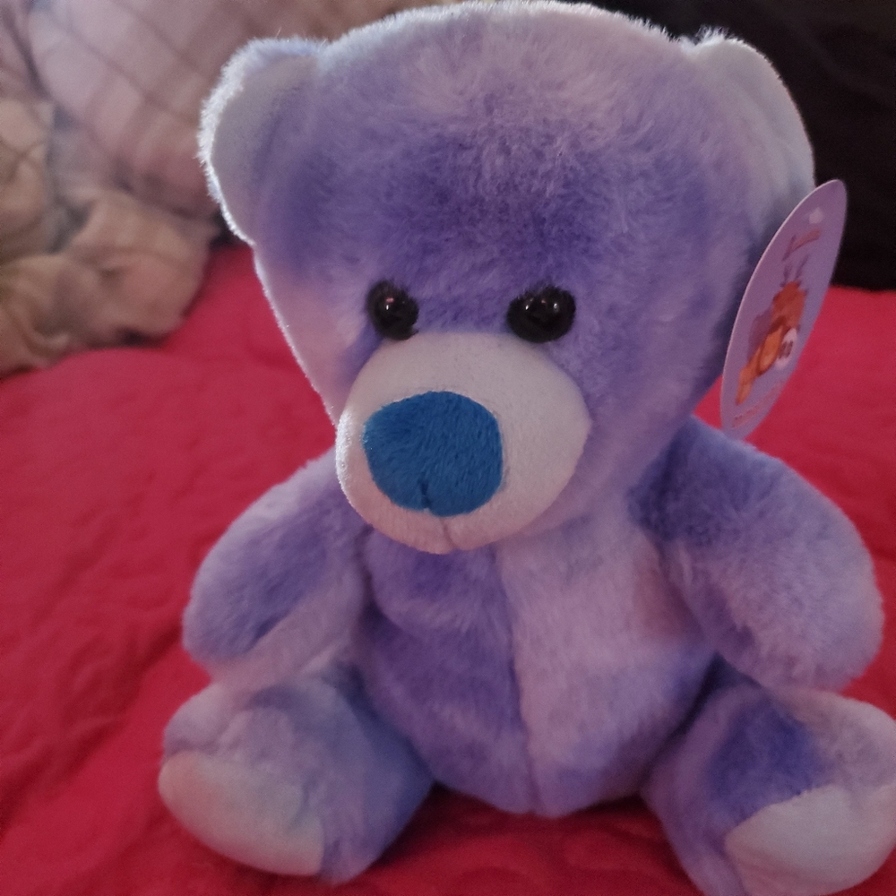 Blue Teddy Bear Plush Toy